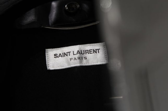Saint Laurent label